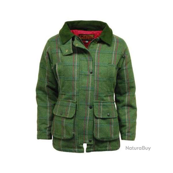 Veste en tweed Ruby Doublure Rose pour femme