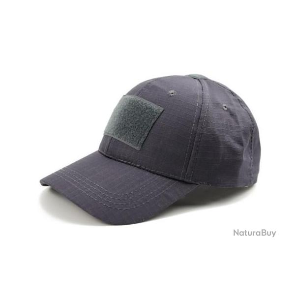Casquette Bleu marine velcro en fa�ade