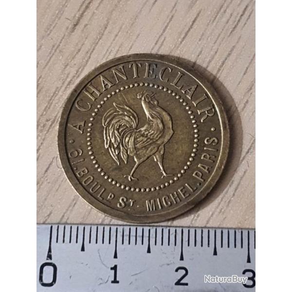 Jeton � consommer bon pour une audition �  Chanteclair Bd St Michel Paris