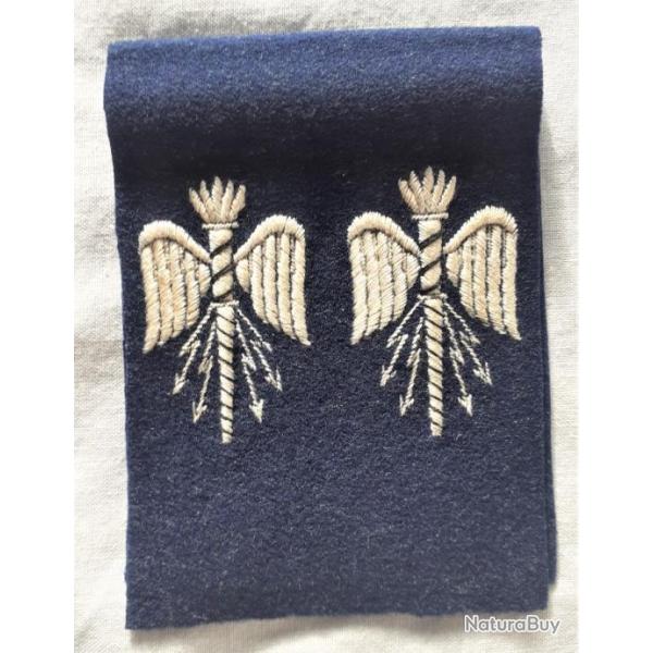 FR348614a  Paire �cusson col personnel �tat-major WW1