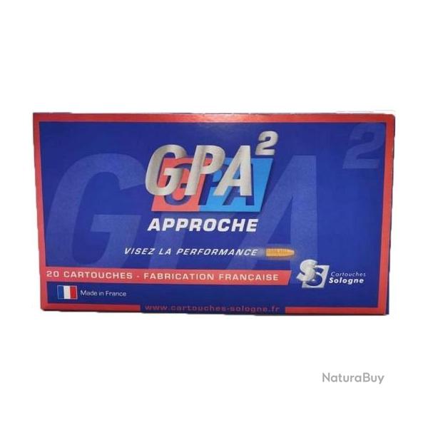 Munitions SOLOGNE calibre 30-06 GPA 2 168gr - 10.9g x20