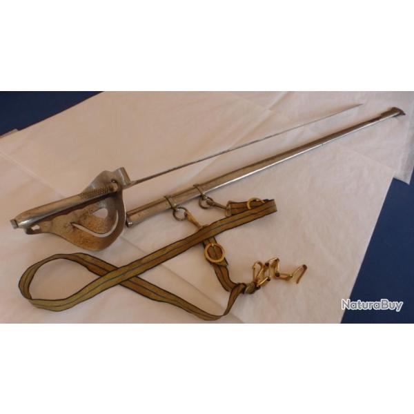 ITALIE - SABRE / EPEE D'OFFICIER MODELE 1888