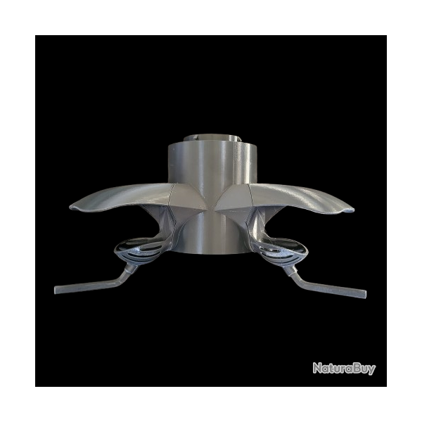 Module boule de graine/graisse pour Mangeoire/Distributeur Oiseaux Sauvage C�leste Gris Anthracite