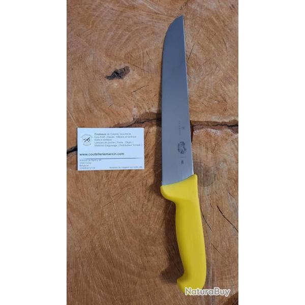 Victorinox 5.5208.23 Fibrox Jaune Couteau , trancheur de boucher