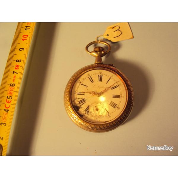 Montre  gousset  petit prix. Voir a restaurer remise en tat pour horloger                      (3)