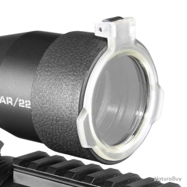 Bonnette � 44mm � couvercle transparent