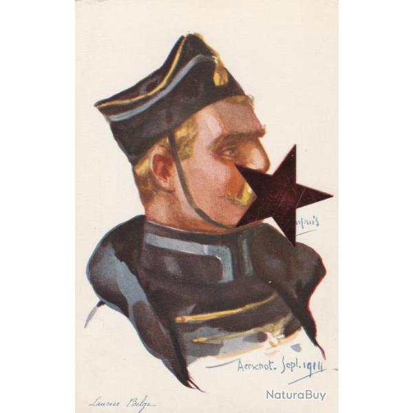 CPA -GUERRE / ILLUSTRATEUR E.m.DUPUIS NOS POILUS AERSCHOT N�638