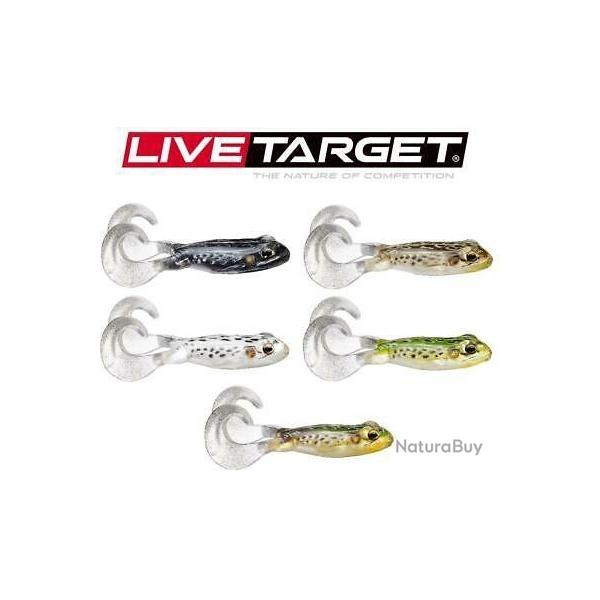 Live Target Freestyle Frog 9 cm . Marron