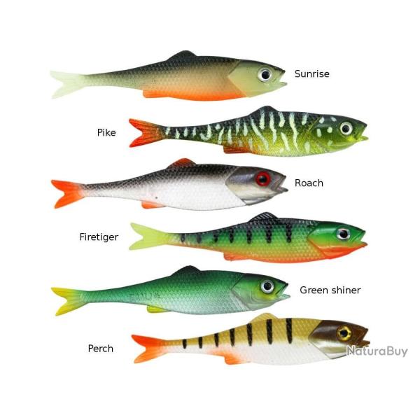 LMAB Finesse Filet (par 4 unit�s par paquet) : 7 cm .. RAINBOW TROUT