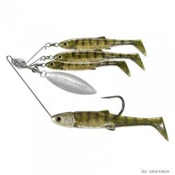 Live Target Baitball Spinner Rig : 3/8 oz . S . chartreuse/silver