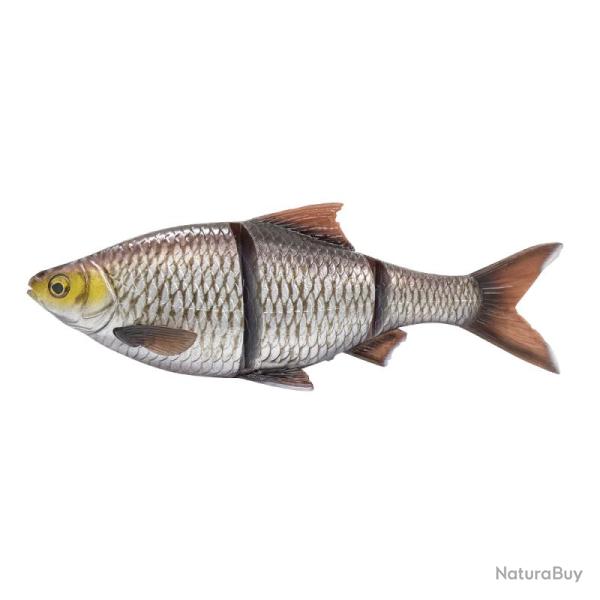 Leurre Souple Savage Gear 4D Line Thru Roach 25cm 216gr Sinking Silver Bream