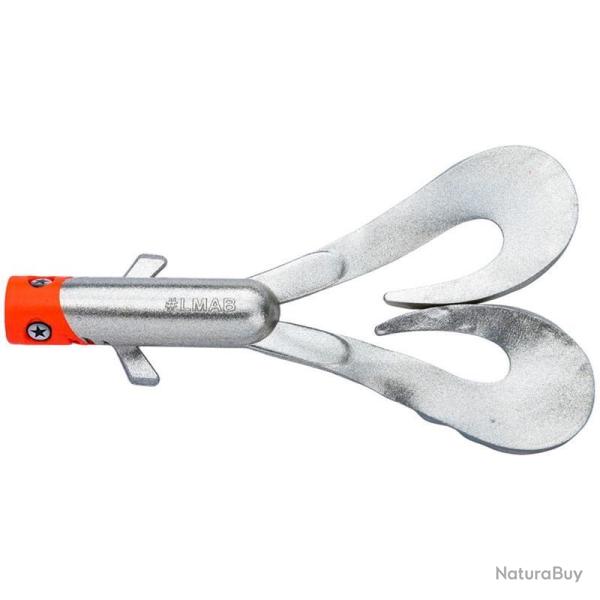 Leurre Souple Lmab Drunk Dancer 23cm Chrome Redhead 10/0