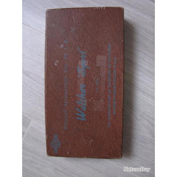 BOITE D'ORIGINE pour WALTHER SPORT MANURHIN