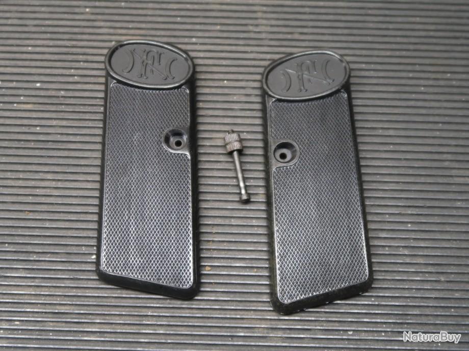 Poignées Acryliques Noires KSD Diamant Neuves Pour Pistolet Browning FN 1910 - Compatibles
