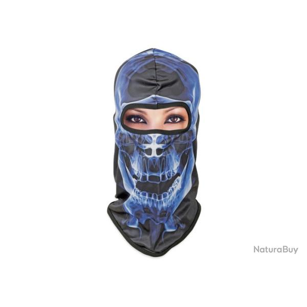 Cagoule Cr�ne noir Coloris Bleu