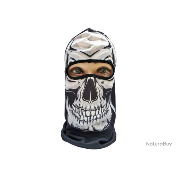 Cagoule Cr�ne noir Coloris Blanc