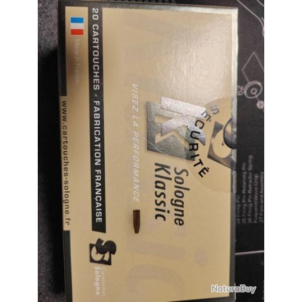 Cartouches Sologne Klassic 7X64