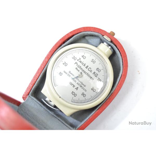 Durom�tre SHORE A Zwick &Co KG Pr�fmaschinen DIN53505 mesure de duret� caoutchouc textile... GERMANY