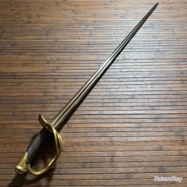 TR�S BEAU SABRE 1854-82 DE DRAGON MANUFACTURE D'ARMES DE CHATELLERAULT MAI 1879