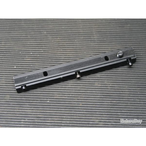 Rail r�hausse 11 mm en aluminium anodis� GAMO long : 152.5 mm REF @