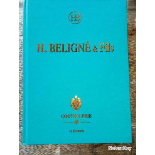 LIVRE COUTELLERIE H.BELIGNE tr�s bon �tat