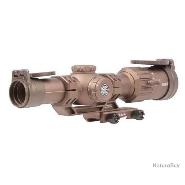 Optique  SIG SAUER 1-6x24 FFP TAN
