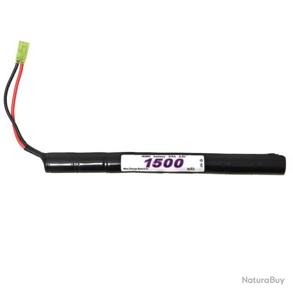 Batterie NiMh 9,6v Stick 1500 mAh (101 Inc)