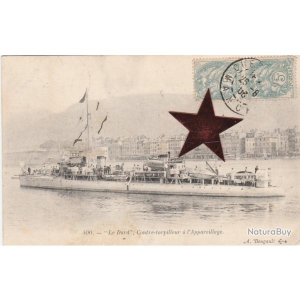 CPA-MARINE MILITAIRE -Le Dard -Contre-Torpilleurs a lAppareillage   -N�218
