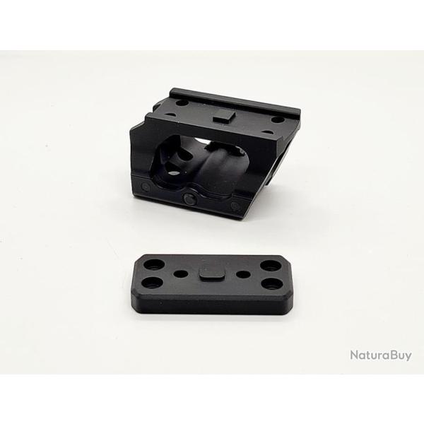 MONTAGE  RMR RED DOT HAUT PICATINNY ALUMINIUM / EN ACIER NOIR NEUF!