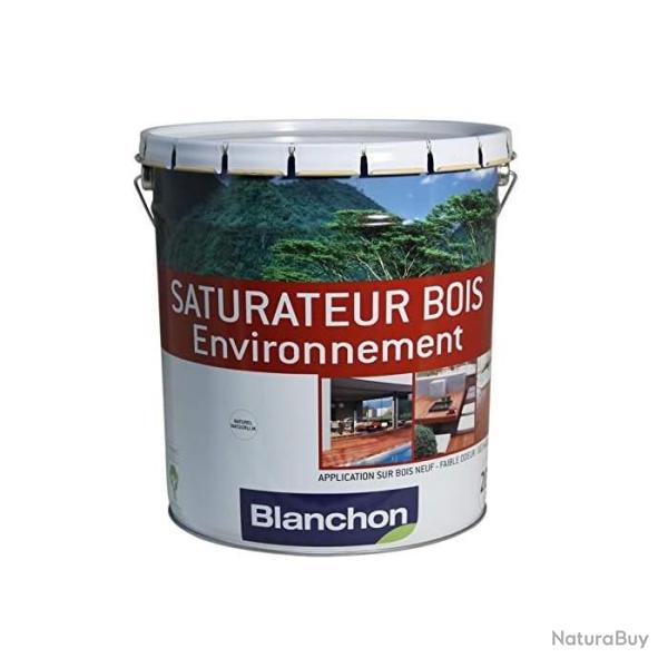 Saturateur bois Blanchon Environnement Biosourc� 20L nuancier bois fonc� aspect mat