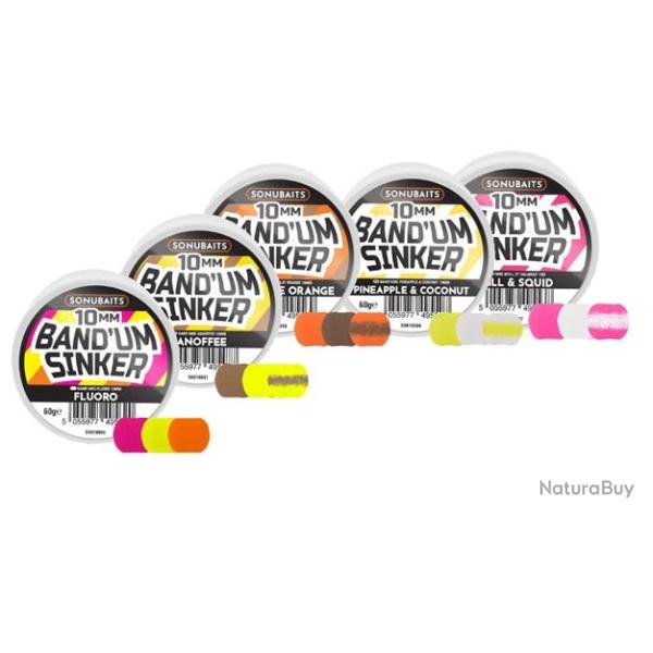 SONUBAITS BAND'UM WAFTERS 6MM 45GR Salted caramel (caramel beurre sal)