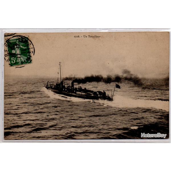 CPA - Marine Militaire Fran�aise -  Torpilleur - N�1313
