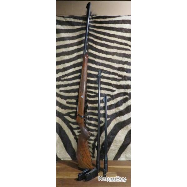 Carabine Voere Richter 3 canons cal.300wm - 375HH - 9.3x62 + mallette