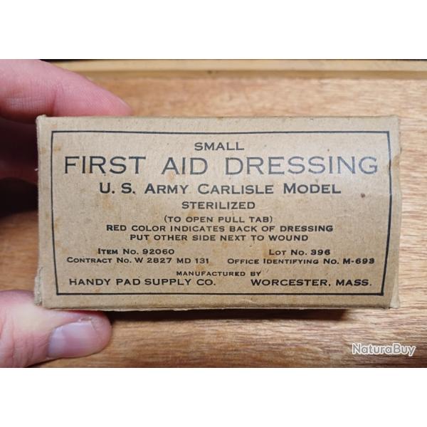 Pansements compresses militaires US ARMY Carlisle Model - small