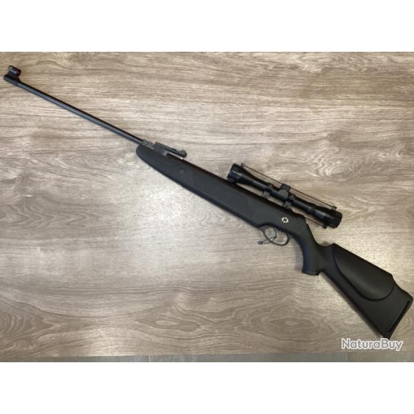 Norica dragon 4,5mm en 19,9J. Avec lunette norica 4X32 + housse