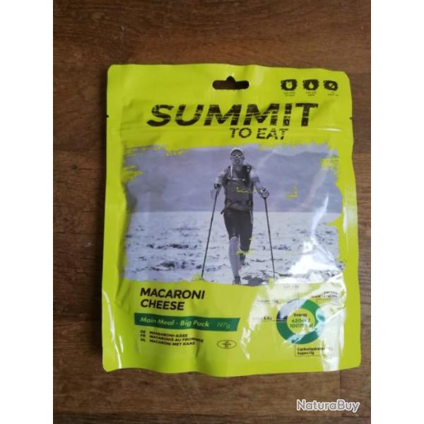 Repas Lyophilis�s Summit to Eat Macaronis aux Fromages.