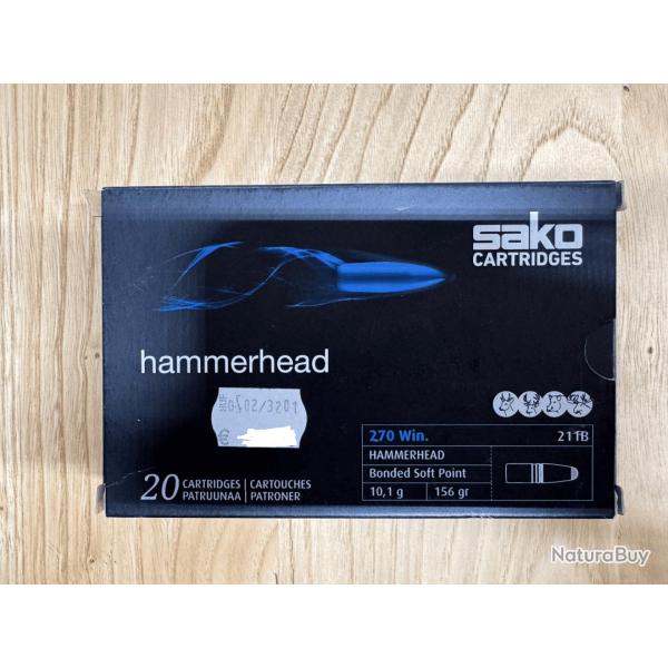 Sako Hammerhead 270 win 156 grs