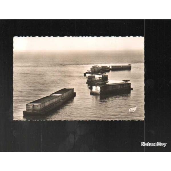 arromanches pontons de d�barquement cpsm