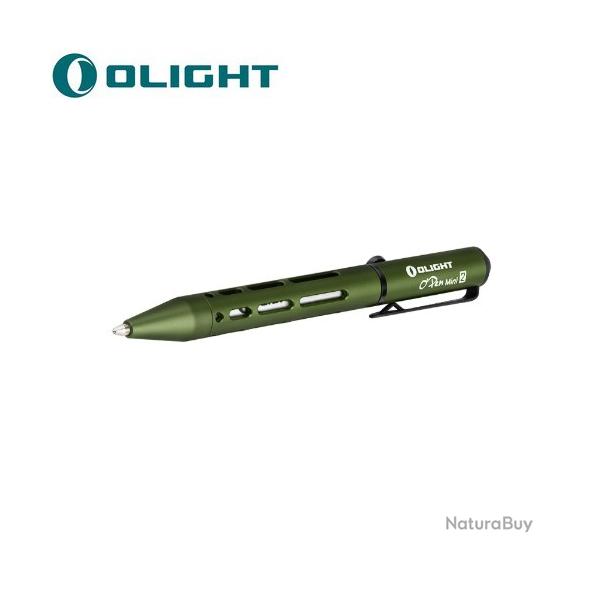 Olight O'Pen Mini 2 - Stylo et Crayon 2 en 1 � bouton type S - OD Vert
