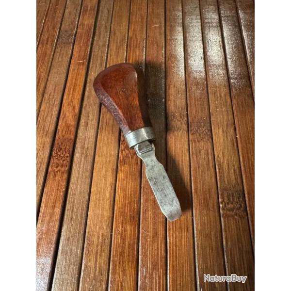 TOURNEVIS EN BOIS EXOTIQUE POUR COMPL�TER VOTRE COFFRET D'ARME DE LUXE