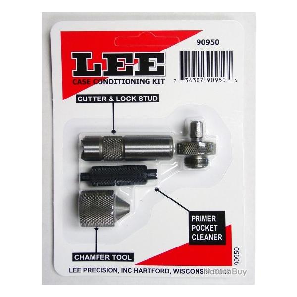 Kit LEE de pr�paration des douilles avant rechargement.