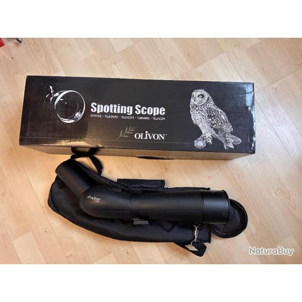 T�lescope olivon T800 20x 60x avec adaptateur  reflex