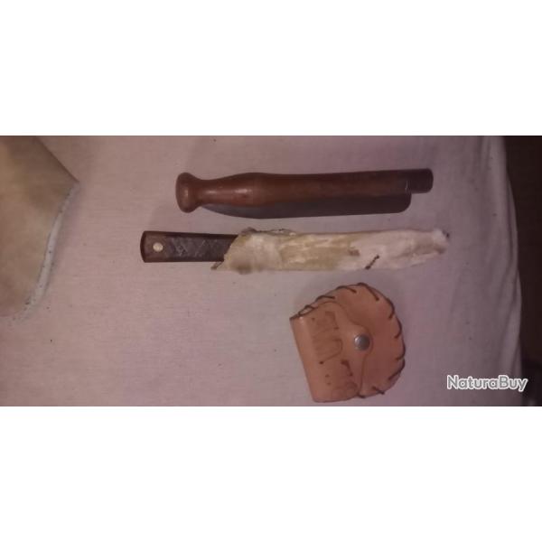 Lot scie/couteau vintage