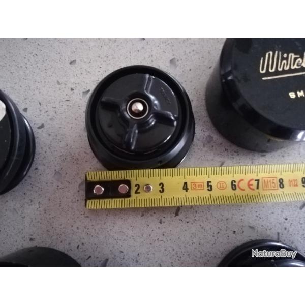 Bobine �jectable a verrouillage automatique pour moulinet Mitchell 308 avec boitier de rangement.