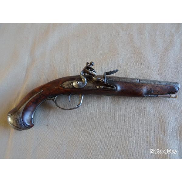 Pistolet � silex pr�-r�glementaire