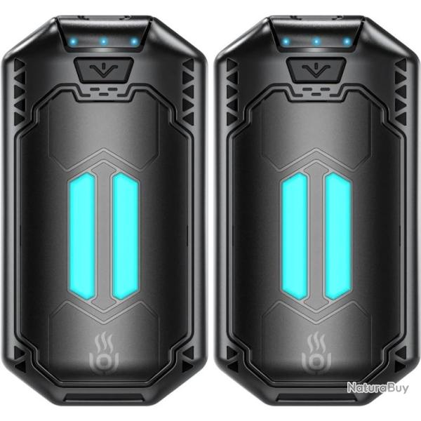 Chauffe Main Rechargeable 6000mAh Chaufferette Main R�utilisable 2 en 1 C�ble de Charge USB