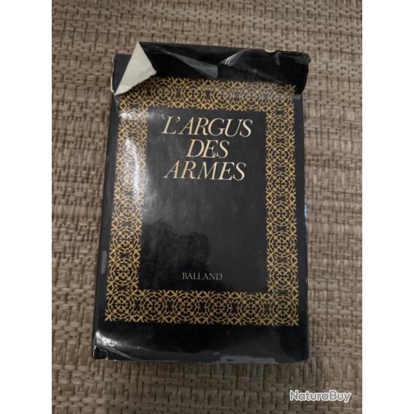 Livre L'argus des armes de Clergeau Jean Ren�