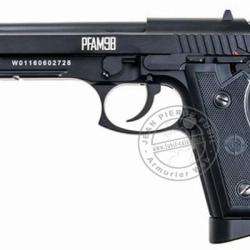 Pistolet &agrave; plomb CO2 4.5 mm BB CROSMAN PFAM9B - Blowback - Full Auto (2,5 joules)