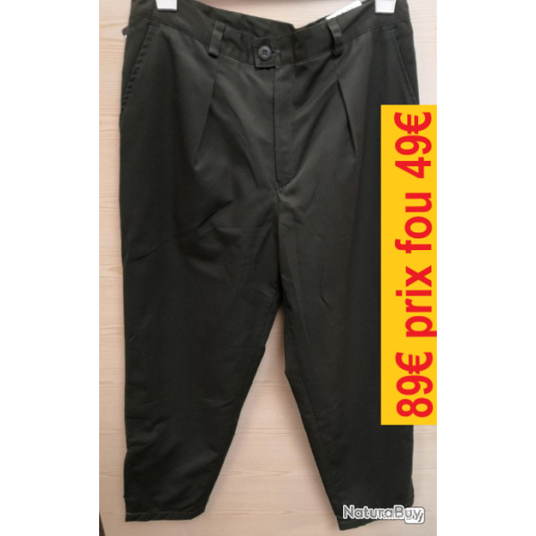 PANTALON REF 566  SOMLYS   COTON POLYESTER + MEMBRANE  46       566-46JS