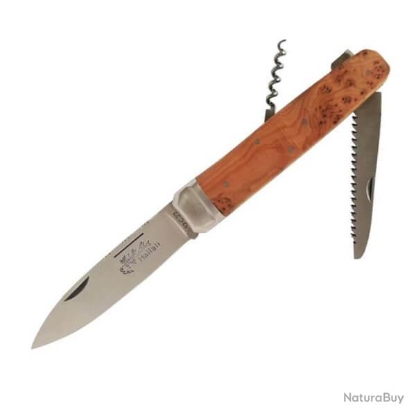 DC1983CAD Couteau de poche Douris Chastel " Hallali Chasse" 3 pi�ces Gen�vrier